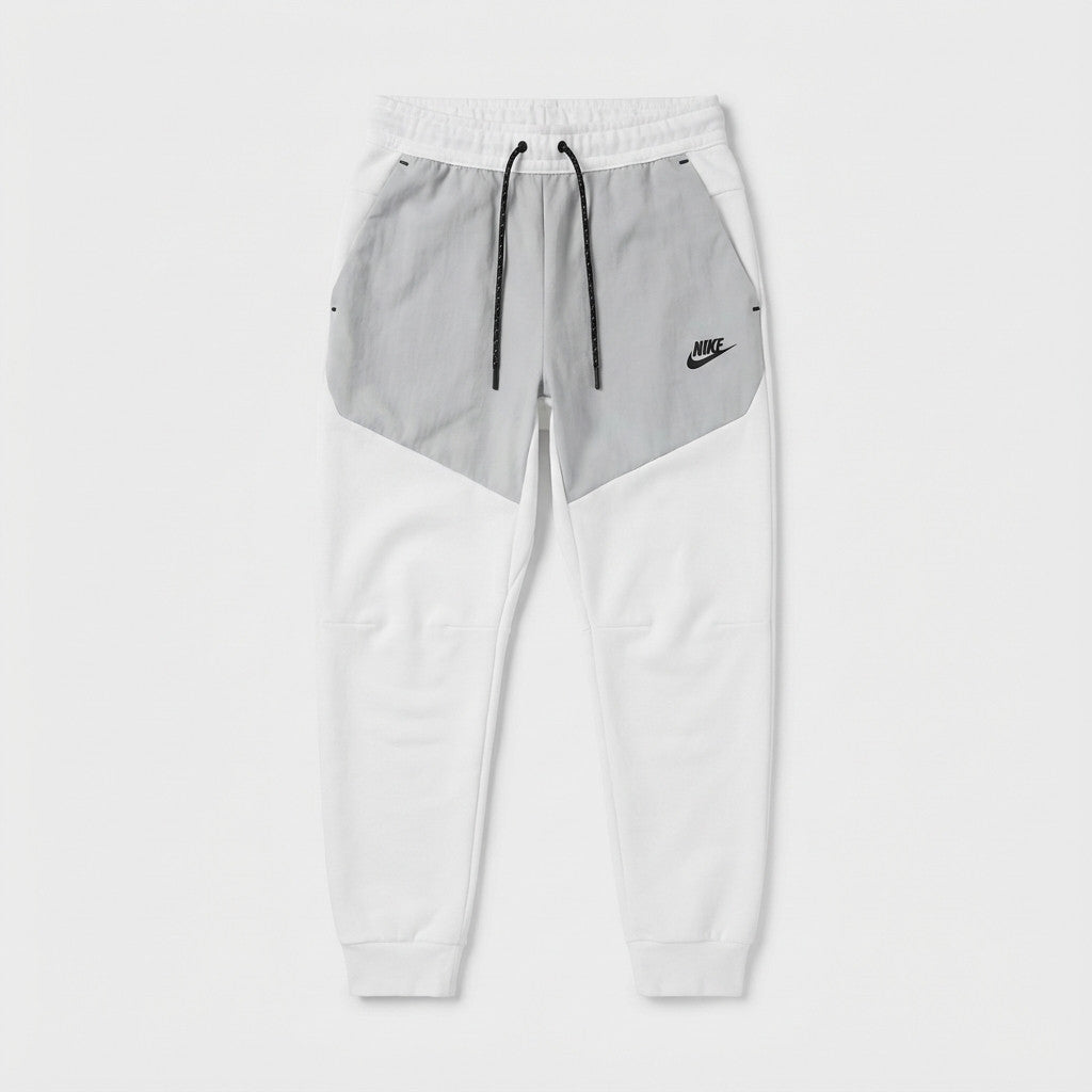 מכנס ארוך אפור לבן 2023 - TECH FLEECE - יוניסקס