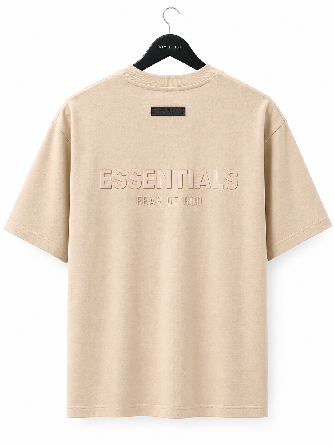 טי שירט - ESSENTIALS - חום בהיר