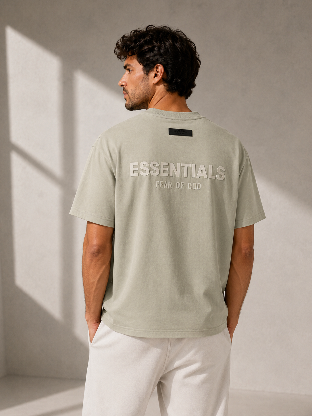 טי שירט - ESSENTIALS - ירוק