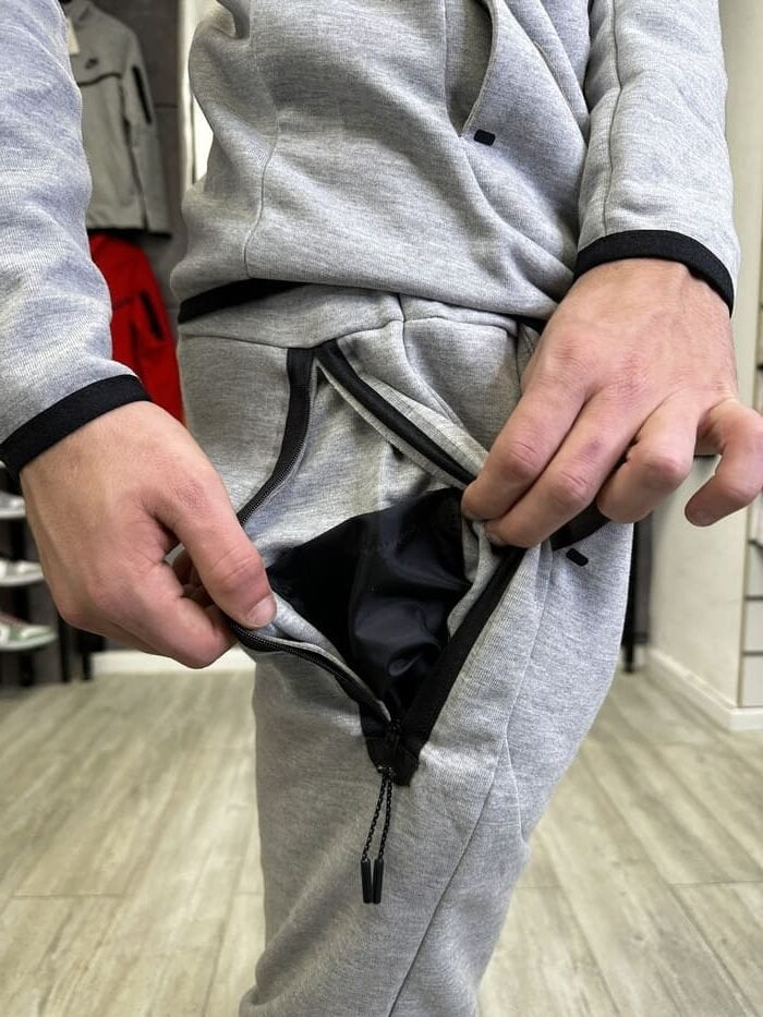 חליפה אפור 2023 - TECH FLEECE - יוניסקס