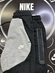 מכנס ארוך שחור אפור 2023 - TECH FLEECE - יוניסקס