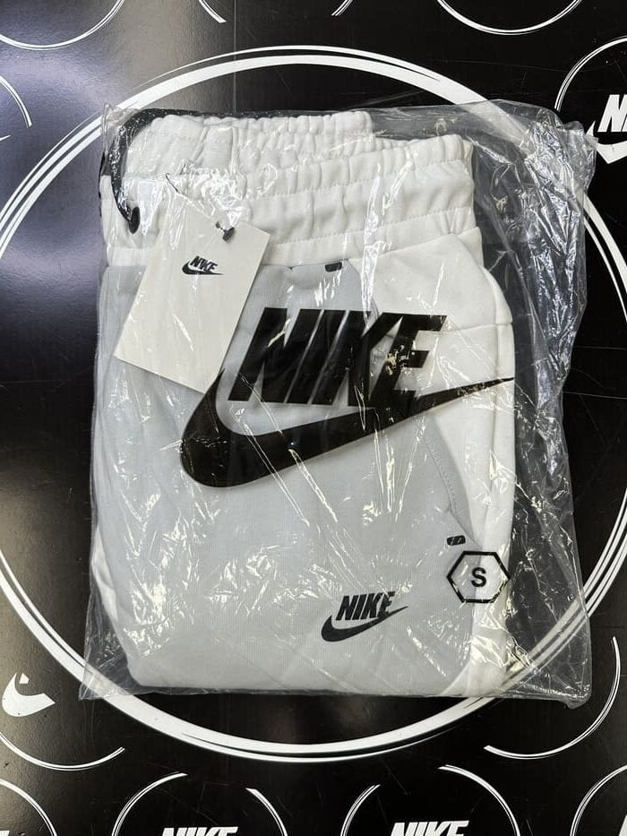 מכנס ארוך אפור לבן 2023 - TECH FLEECE - יוניסקס