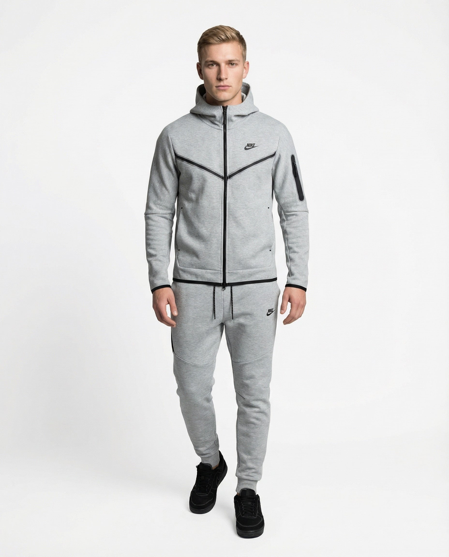 חליפה אפור 2023 - TECH FLEECE - יוניסקס