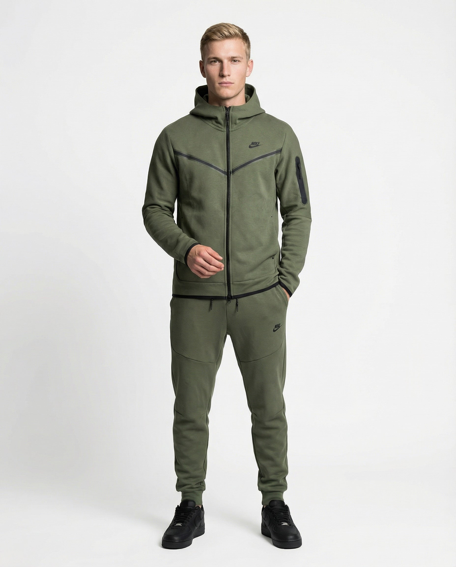 חליפה ירוק 2023 - TECH FLEECE - יוניסקס