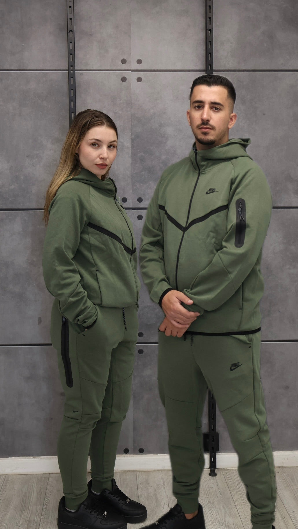 חליפה ירוק 2026 - TECH FLEECE - יוניסקס