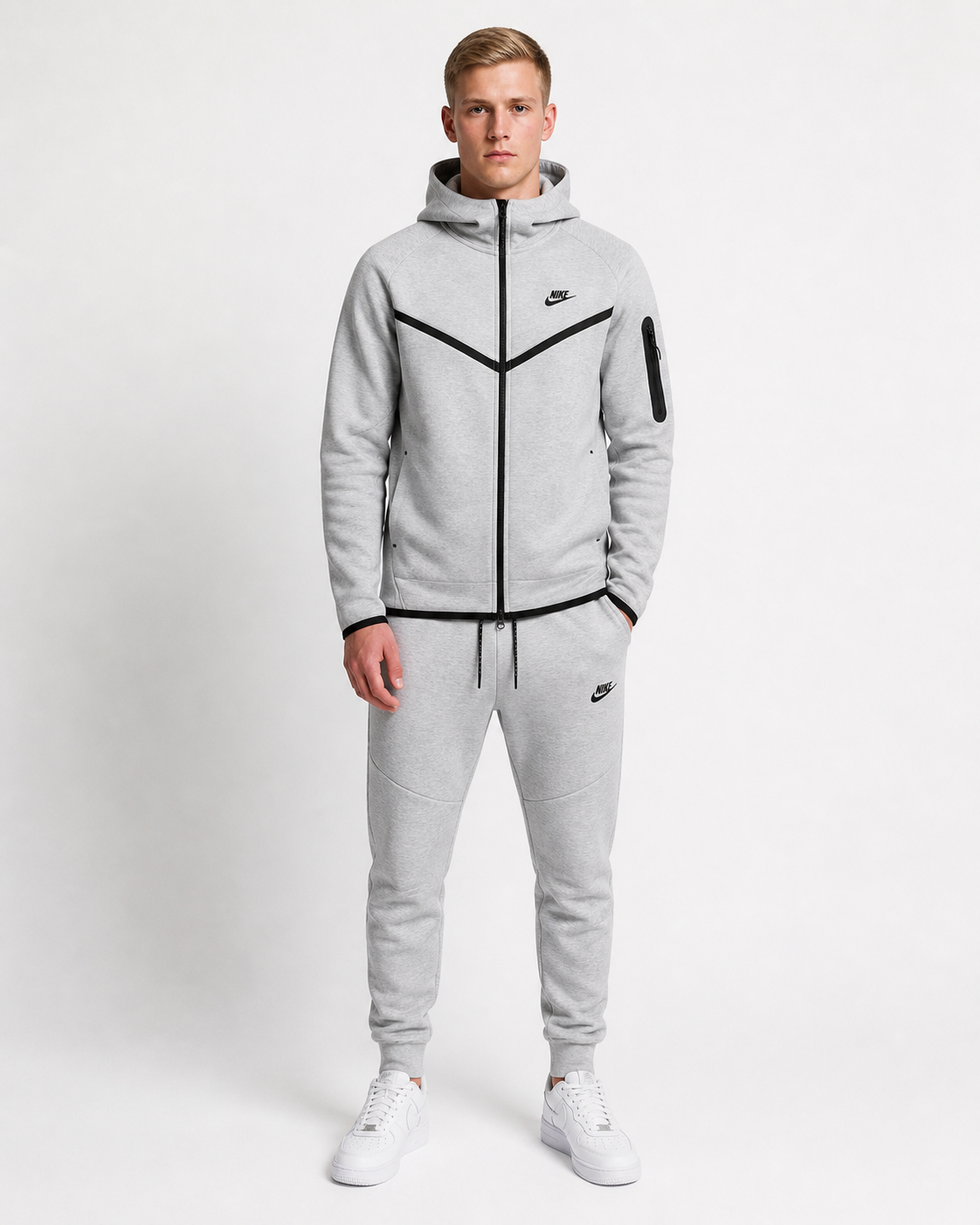 חליפה אפור 2026 - TECH FLEECE - יוניסקס