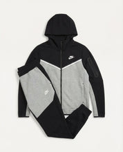 חליפה שחור אפור 2023 - TECH FLEECE - יוניסקס