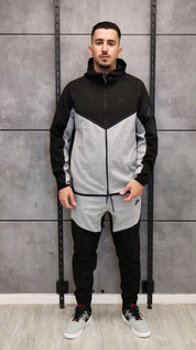 חליפה שחור אפור 2026 - TECH FLEECE - יוניסקס