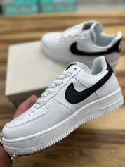נעלי - Air force 1 - לבן שחור
