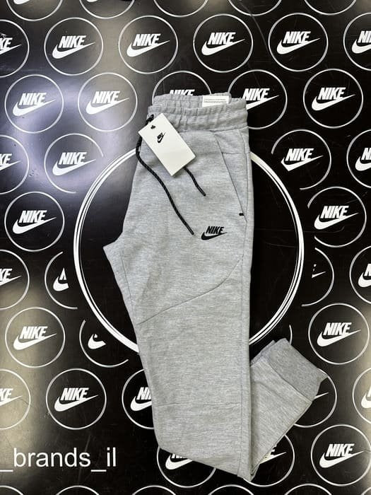 מכנס ארוך אפור - יוניסקס - TECH FLEECE נייק טק פליז