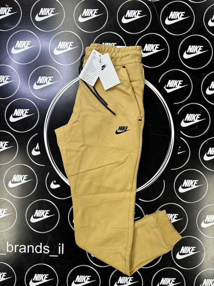 מכנס ארוך בז‘ 2023 - TECH FLEECE - יוניסקס