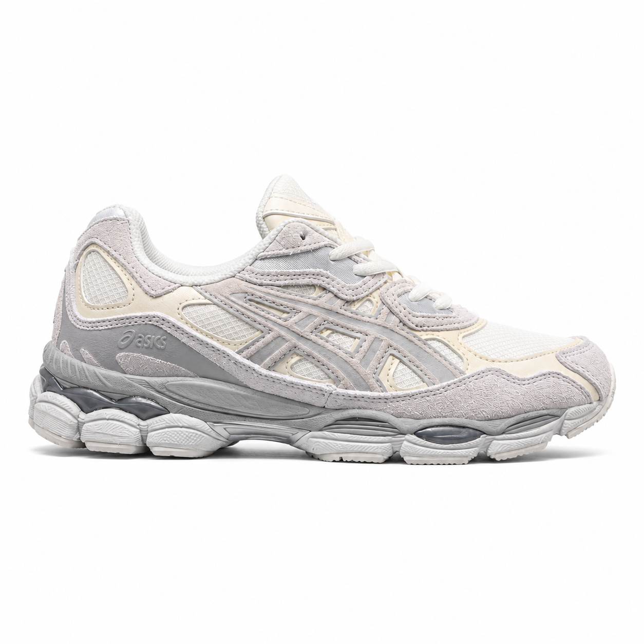 נעלי - Asics Gel NYC - אפור שמנת בהיר