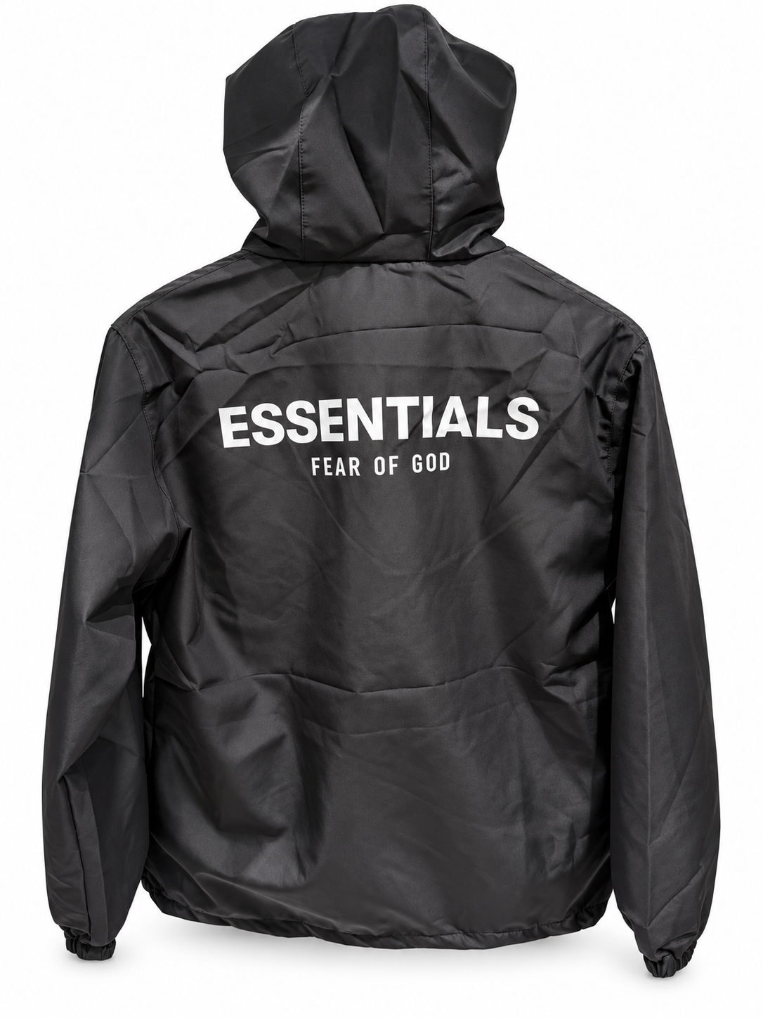 מעיל רוח - ESSENTIALS - שחור