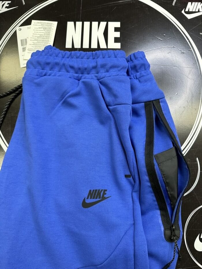 מכנס ארוך כחול רויאל 2023 - TECH FLEECE - יוניסקס