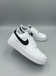 נעלי - Air force 1 - לבן שחור