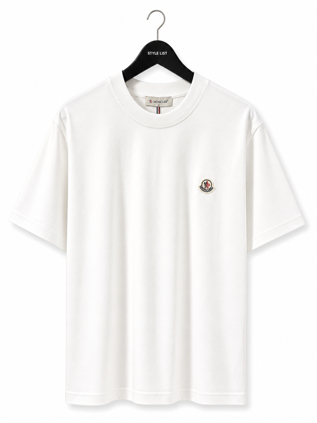 טי שירט - MONCLER - לבן
