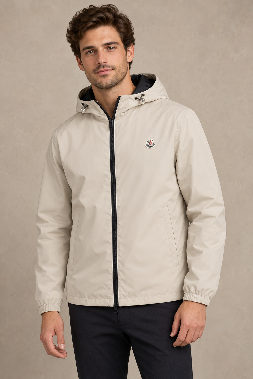 מעיל רוח - MONCLER - בז'