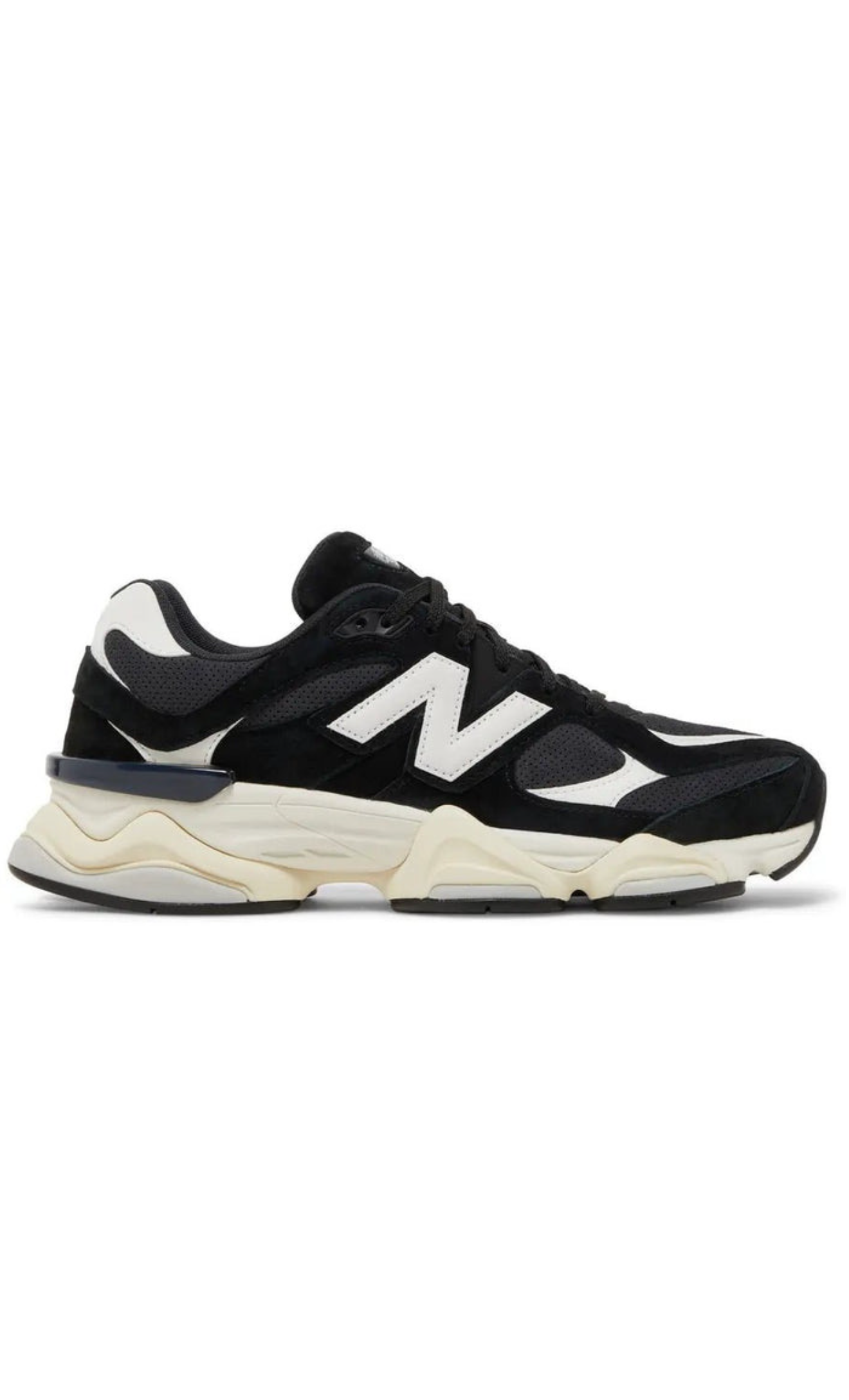 נעלי - New Balance 9060 - שחור לבן שמנת