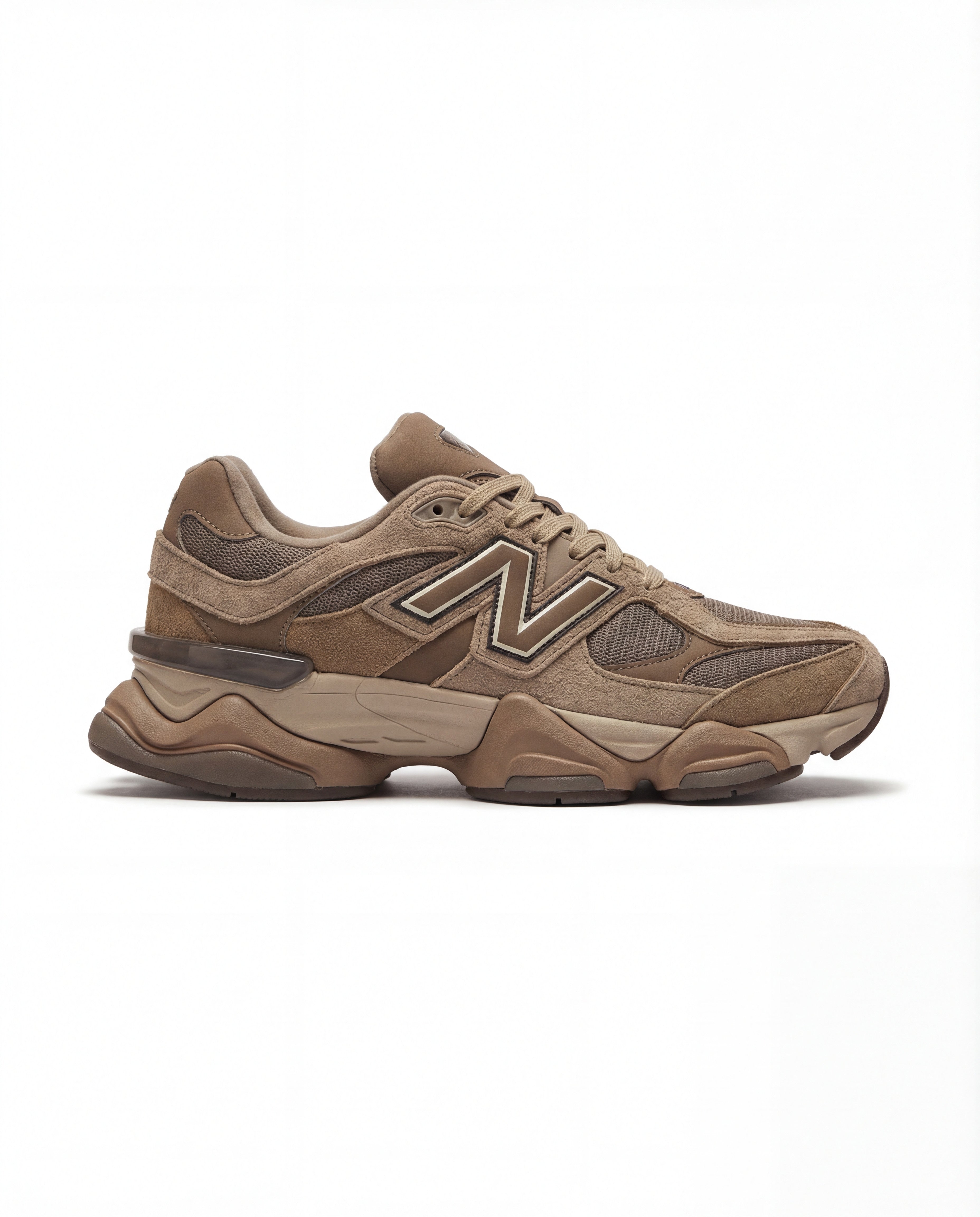 נעלי - New Balance 9060 - חום גמס