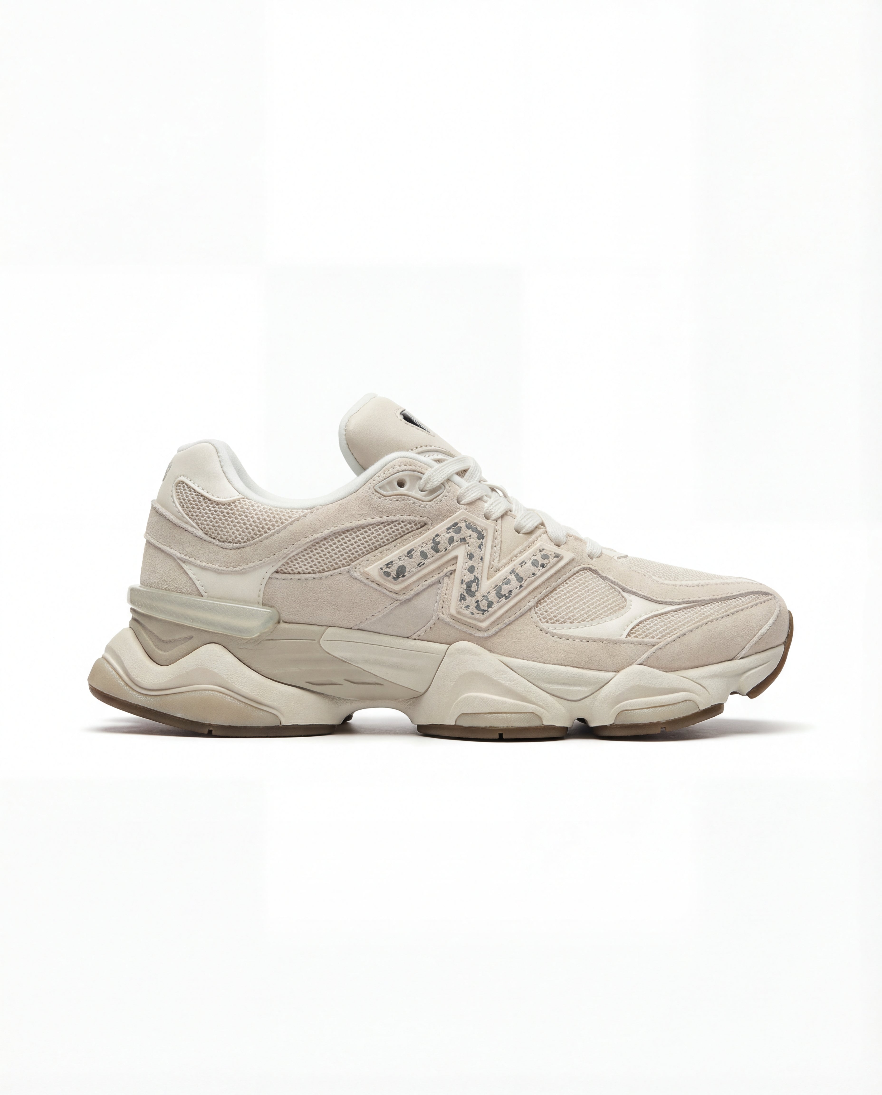 נעלי - New Balance 9060 - שמנת סמל מנומר