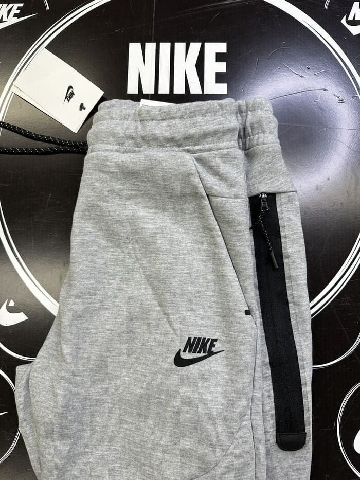 מכנס ארוך אפור - יוניסקס - TECH FLEECE נייק טק פליז