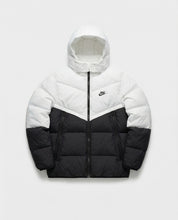 מעיל - TECH FLEECE - לבן שחור