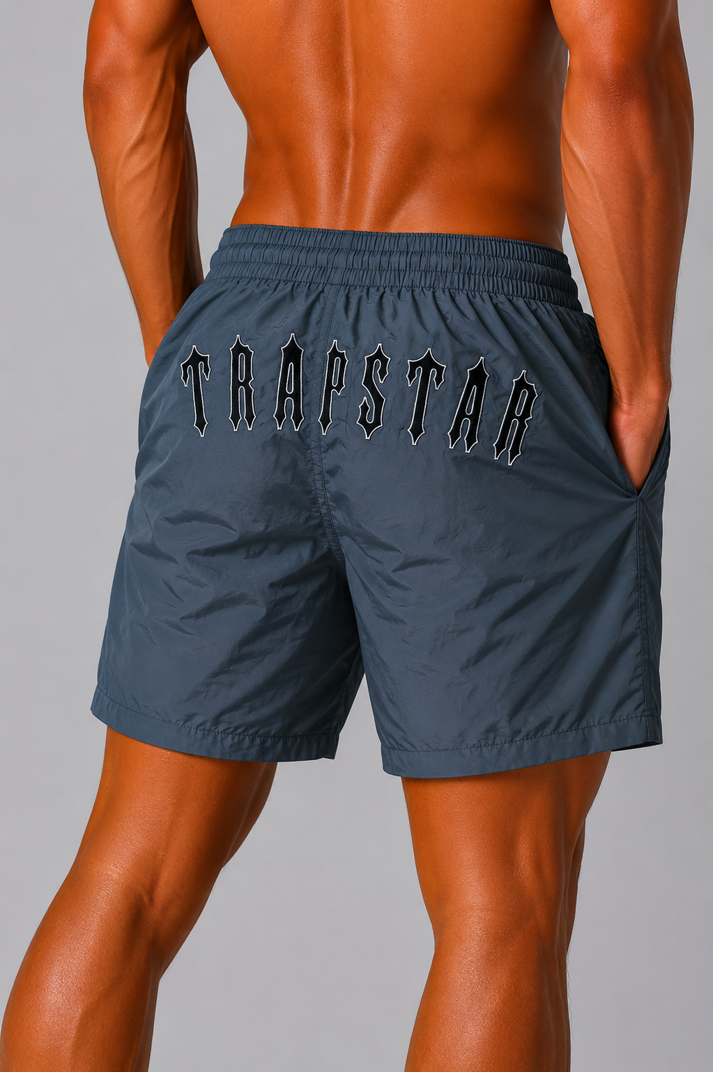 בגד ים TRAPSTAR - אפור