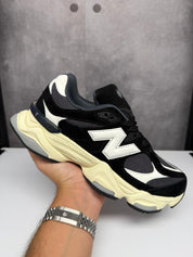 נעלי - New Balance 9060 - שחור לבן שמנת